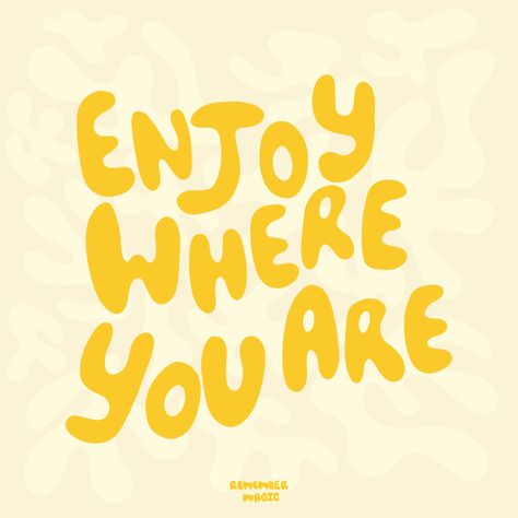 #enjoyquotes #illustration #yellowaesthetic #enjoylife #granola Granola Posters, Granola Girl Quotes, Collage Room, Italian Minimalism, Girls Apartment, Granola Aesthetic, Enjoy Quotes, Stickers Ideas, Girls Dorm Room