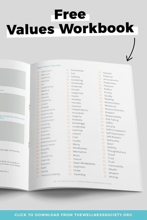 Interested in a free values worksheet? Click to download our beautifully designed free worksheet bundle today. My Values Worksheet, Life Coaching Worksheets Free Printables, Values Worksheet, Health Worksheets, Retreat Themes, Health Blogs, Mental Health And Wellbeing, Health Board, Coaching Tools