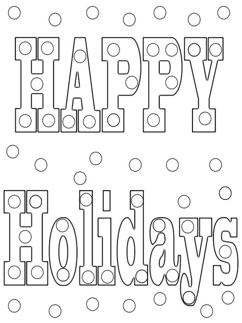 Happy Holidays Coloring Pages Print Holidays Coloring Pages, Peacock Coloring Pages, Handwriting Paper, Coloring Worksheets, Quote Coloring Pages, Color Worksheets, Coloring Pages To Print, Christmas Coloring Pages, Holiday Colors