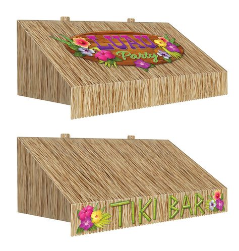 PRICES MAY VARY. Made in the USA Includes 2 novelty Wall Awnings in the package Each novelty Luau Awning measures 24. 75 inches wide by 8. 75 inches tall Printed on both sides of durable cardstock paper with different designs - Assembly is required - Has tabs to be used for hanging Use these Luau Awnings in door openings to decorate for a Luau party Luau Decorations, Party Wall Decorations, Luau Party Supplies, Luau Party Decorations, Tropical Party Decorations, Luau Theme Party, Tiki Bars, Hawaiian Christmas, Luau Theme