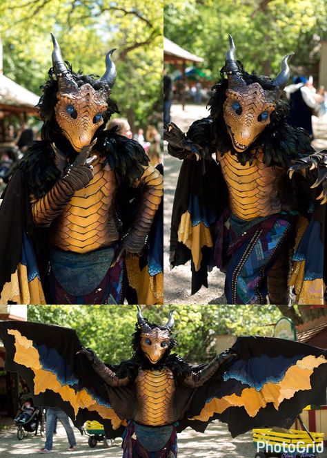 Fireflicker Dragonborn Cosplay, Dragon Fursuit, Dragon Cosplay, Dragon Costume, Dragon Puppet, Cosplay Diy, Fantasy Costumes, Amazing Cosplay, Creative Halloween Costumes