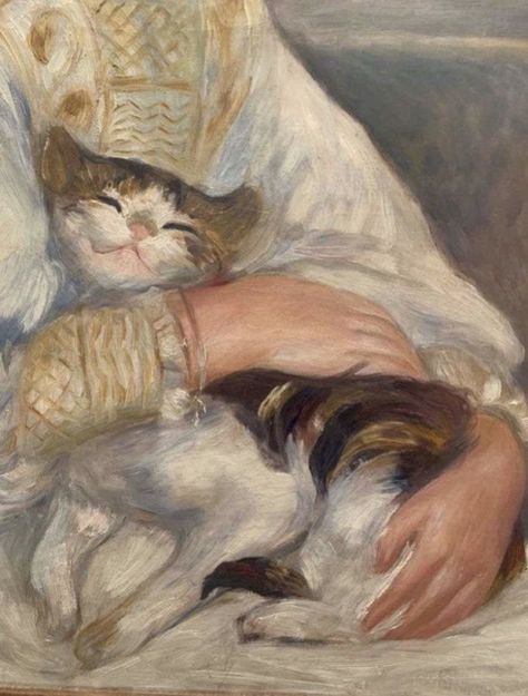 Art Homescreen, Ron Hicks, Fancy Cat Painting, Old Paintings Of Cats, Rich Cat Painting, Regal Cat Painting, Renisance Painting Cat, Cats In Art History Paintings, Art Cart