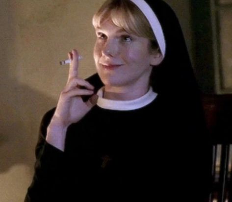 American Horror Story Pfp, Ahs Pfp, Sister Mary Eunice, American Horror Story Characters, Ahs Asylum, Lily Rabe, Ahs Cast, American Horror Story 3, Evan Peters