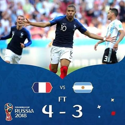 France eliminates Argentina Congratulations to former Arsenal Star Olivier Giroud Kun Aguero, Olivier Giroud, Soccer Tournament, Match Of The Day, World Cup Russia 2018, France Football, Soccer Art, Steven Gerrard, Soccer Goal