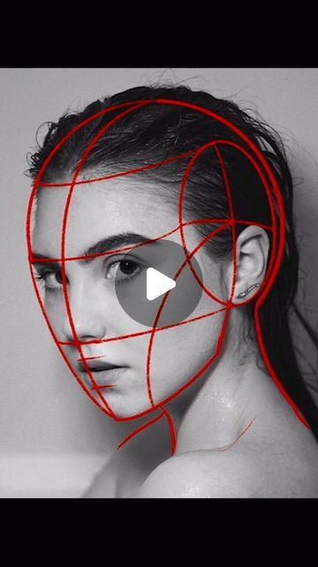 Loomis Method Head Step By Step, Metodo Loomis, Loomis Method Drawing, Loomis Method Head, Loomis Head, The Loomis Method, Sketching Portrait, Drawing Methods, Loomis Method