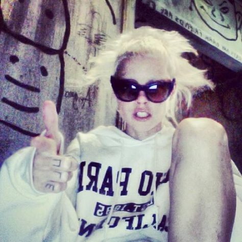 Die Antwoord, Blonde, Hair, Instagram