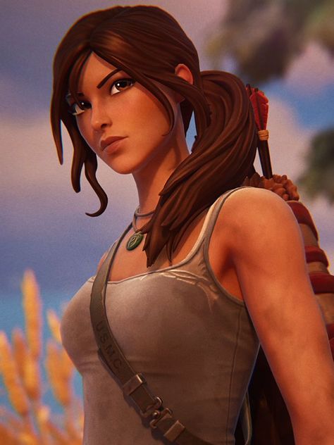 Lara Croft Fortnite, Tomb Raider Outfits, Lara Croft Game, Skin Fortnite, Tomb Raider Lara Croft, Alice Madness, Lara Croft Tomb, Fortnite Skins, Lady Liberty