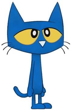 Pete The Cat Art, Cat Daycare, Cat Clip Art, Pete The Cats, Flannel Friday, Flannel Boards, Pre K Activities, Author Studies, Cat Clipart