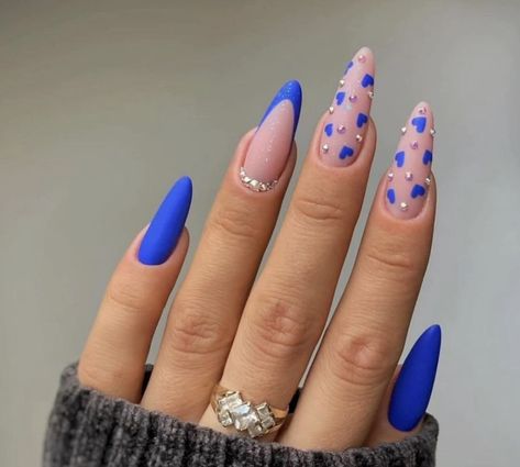 Spring Break Nails, Romantic Nails, Broken Nails, Heart Nails, Chic Nails, Valentine's Day Nails, Nail Shapes, Manicure E Pedicure, Valentines Nails