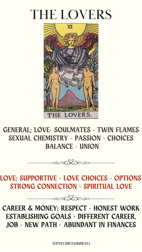 Tarot card meaning
The lovers Lovers Tarot Meaning, The Lovers Tarot Meaning, Lovers Tarot Card Meaning, Spiritual Cards, Union Strong, Lovers Tarot Card, The Lovers Tarot Card, Card Meanings, The Lovers Tarot