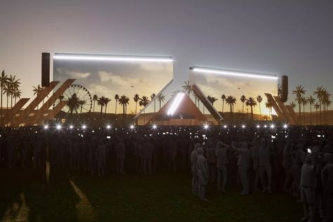 Coachella's Quasar stage: Everything to know about 2024's new addition Coachella Stage, Travel 2025, Coachella 2024, Trailer Film, Lightning In A Bottle, Electric Daisy Carnival, Thriller Movies, Mtv Videos, Sag Awards