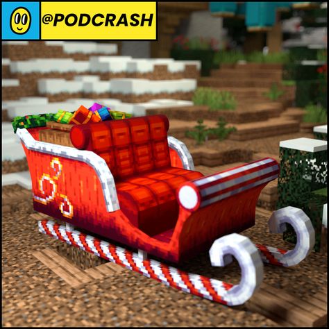 Hm.. did Santa leave his sleigh here? Let's take a ride! 🎅🏻⁠ ⁠ This is just one of many fun features that you'll find included in our upcoming survival spawn Santa's Workshop! Take a seat and fly around the map and see just how great Santa’s sleigh really is! ⁠ Grab this game on the #Minecraft Marketplace on December 22nd! ⁠ #minecraftpe #minecraftart #minecraftbuilds #minecraftbuild #builds #minecraftdaily #ps4 #xboxone #minecraftxbox #ps5 #xbox #playstation #minecraftmarketplace #mcpe⁠ Minecraft Sleigh, Minecraft Marketplace, Santa's Sleigh, Santa's Workshop, Minecraft Pe, Minecraft Art, Santa Sleigh, Take A Seat, Game On