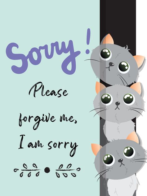 Sorry Cute Images, Sorry Card For Teacher, Cute Sorry Images, Sorry Card Ideas, Marriage Card Format, Quotes On Teachers Day, I Am Sorry Quotes, Cute Sorry, Sorry Card