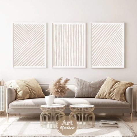 [PaidAd] 87 Top Large Wall Art Living Room Guides You'll Want To Use Immediately #largewallartlivingroom Expensive Wall Decor, Interior Design Living Room Wall Decor, Above The Couch Decor Boho, Scandinavian Interior Wall Decor, Modern Boho Couch, White Kitchen Wall Art, Neutral Wall Painting, 3 Piece Wall Art Bedrooms, Above Wall Decor