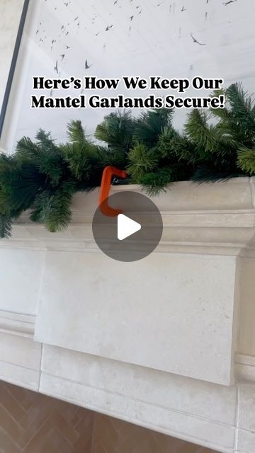 Holiday Warehouse on Instagram: "We’re sharing our favorite tricks to keep your garland perfectly in place all season long!
Step 1: Use Clamps – We love using clamps to secure our garlands to the mantel. It’s quick, easy, and keeps your garland from slipping.
Step 2: Extra Stability for Heavy Garlands -For thicker or heavily decorated garlands, we take it a step further! Our secret? Plate weights. Just twist the garland branches around the weights to secure.
(Disclaimer: Not recommended for homes with curious kids or cats! 👶🏻🐱)
Once decorated, the mechanics will be completely hidden, leaving you with a stunning garland that won’t budge!
.
.
.
#protip #decoratingideas #tips #diy #diydecor #garland #manteldecor #holidaydecor #holidaydecorating #decorating #deckthehalls #christmasdecor #ch Shelf Garland Christmas, Live Garland On Mantle, How To Attach Garland To Brick, How To Hang Garland On Mantle, How To Attach Garland To Mantle, Holiday Warehouse, Garland On Mantle, Tv Mantle, How To Hang Garland On Mantel