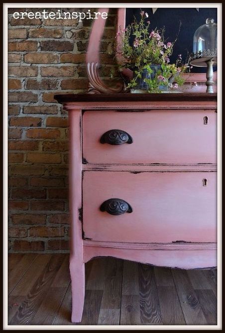 antique chest in scandinavian pink, painted furniture, repurposing upcycling Dresser Colors, Coral Painted Furniture, Coral Furniture, Pink Painted Furniture, Furniture Repurposing, Pink Dresser, Painting Wooden Furniture, White Furniture Living Room, Pink Furniture