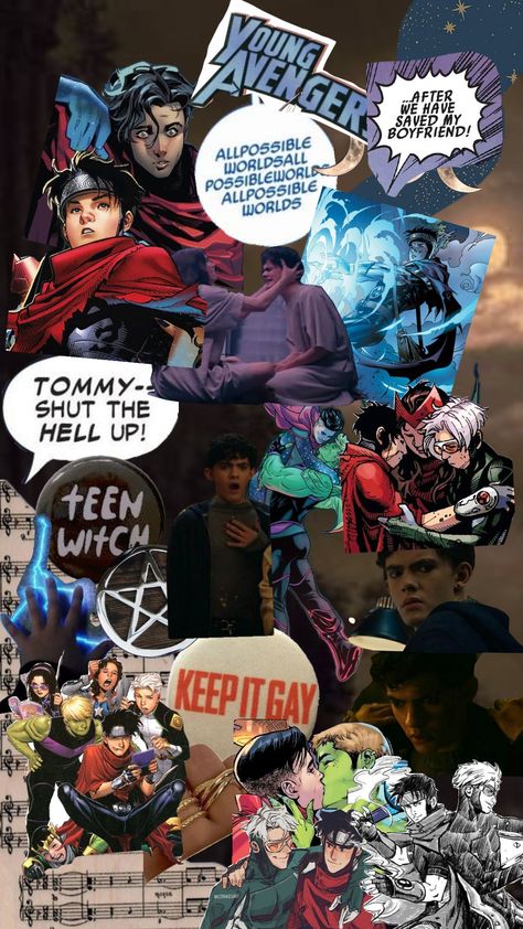 #marvel #youngavengers #wiccan #lgbtq #billykaplan #teddyaltman #speed #agathaharkness #wandamaximoff #witch Wiccan Wallpaper Marvel, Hulking And Wiccan, Agatha All Along Wallpaper Iphone, Wiccan X Hulkling, Speed Marvel, Wiccan And Hulkling, Marvel Wiccan, Wiccan Aesthetic, Wiccan Wallpaper