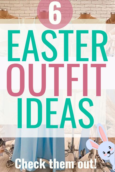 6 Easter outfit ideas, check them out! Easter Outfit Ideas, Outfit Ideas For Plus Size, Comfy Outfit Ideas, Outfit Ideas Plus Size, Cute Easter Outfits, Easter Clothes, Decorating Food, Upgrade Your Wardrobe, Comfy Outfit