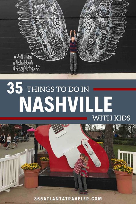 When I say Nashville, what do you think? Honky tonk, bars, live music, beer, oh did I mention bars? But the city is so much more than this, and while its roots run deep in country music and Southern traditions, there are also many things to do in Nashville with kids for family fun. Nashville With Kids, Nashville Kids, Nashville Things To Do, Nashville Broadway, Southern Traditions, Nashville Vacation, Things To Do In Nashville, To Do In Nashville, Flying With Kids