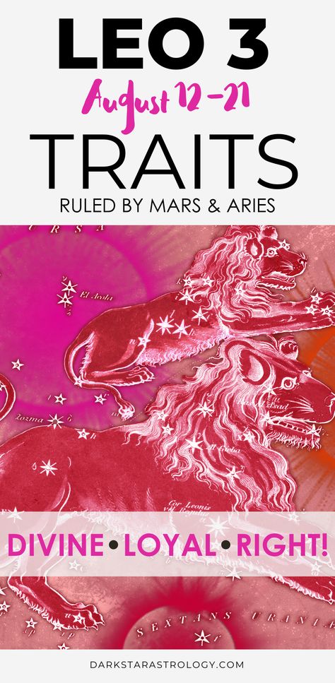 Leo Decan 3 birthday Meaning. Your indepth guide to your Leo traits and personality style. Cats Purring, Leo Traits, Leo Birthday, Zodiac Sign Traits, Worship, Zodiac Signs, Lion, Meant To Be, Birthday