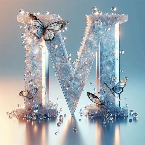 By Art Unity All Alphabet Wallpaper Letters, Fancy Letter M, Pretty Backrounds, M Letter Images, M King, Pink Wallpaper Hello Kitty, Letter Art Design, The Letter M, Whatsapp Wallpaper Cute