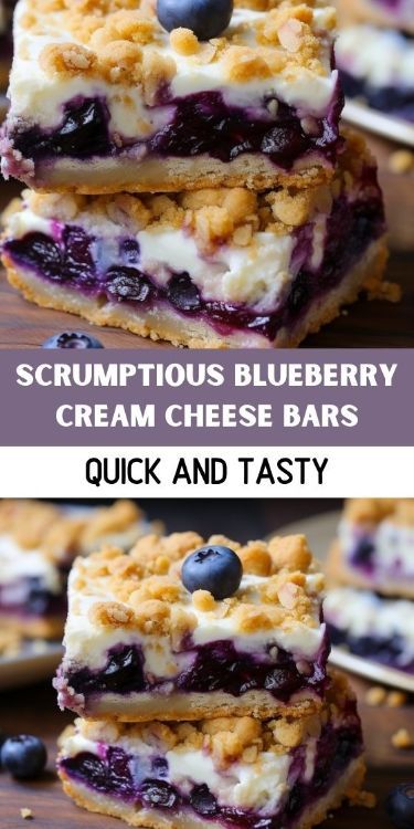 Blueberry Cream Cheese Bars, Cheese Bars Recipe, Blueberry Cream Cheese Pie, Cream Cheese Bars Recipe, Blueberry Crumb Bars, Blueberry Pie Bars, Cream Cheese Sandwiches, Cheese Bars, Cream Cheese Bars