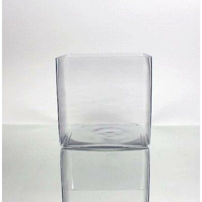 Cube Vase, Rectangle Vase, Square Glass Vase, Clear Glass Table, Glass Vases Centerpieces, Recycled Glass Vases, Glass Cube, Table Vase, Wall Vase