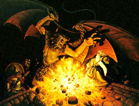 Illustration by the Brothers Hildebrandt Hildebrandt Brothers Art, Hildebrandt Art, Brothers Hildebrandt, Greg Hildebrandt, Tolkien Artwork, Fantasy Reference, Mines Of Moria, Magic User, Minas Tirith