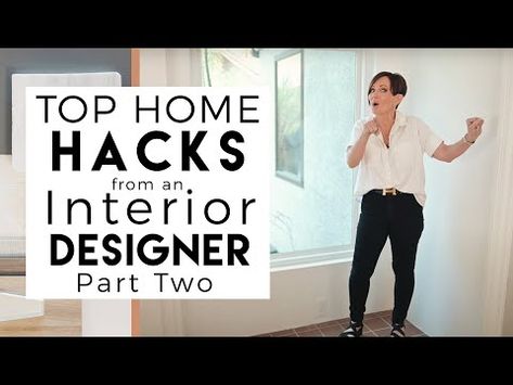 Robeson Design, Rebecca Robeson, You Tube Video, Design Hacks, Science Fiction Tv, You Tube, Mens Style, Interior Design Tips, Design Solutions