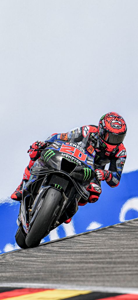 - Fabio Quartararo - Monster Energy Yamaha - German Grand Prix 2024 - MotoGP Wallpaper - HD Download Via Google Drive Link Motogp Wallpapers Hd Wallpaper, Motogp Wallpapers, 27 Wallpaper, German Grand Prix, Biker Love, Moto Gp, Monster Energy, Road Racing, Racing Cars