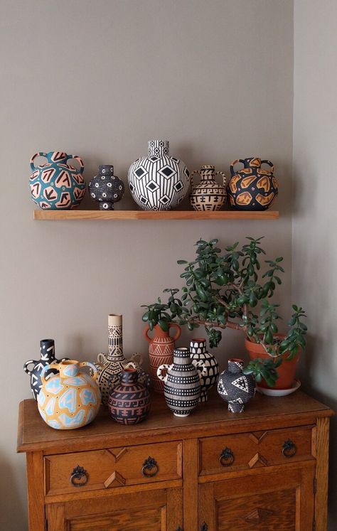 journal — Lydia Hardwick Ceramics Funky Ceramic Art, Funky Ceramics, Quirky Ceramics, African Pottery, Ceramic Cutlery, Ceramics Pottery Vase, Painted Pots Diy, Ceramic Artwork, Tanah Liat