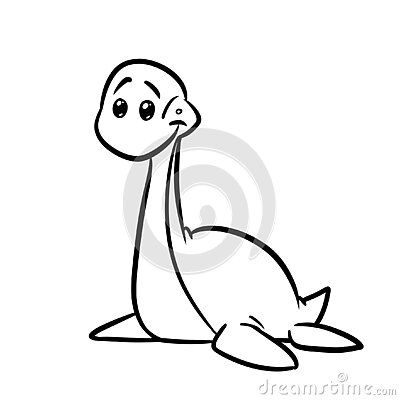 Plesiosaurus Drawing, Dinosaur Plesiosaurus, Cartoon Tattoo, Drawing Clipart, Illustration Art Drawing, Cartoon Tattoos, Animal Coloring, Animal Coloring Pages, Aesthetic Stickers