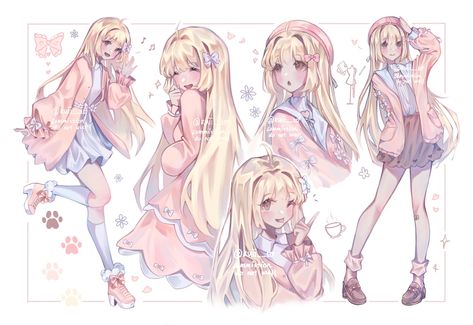 (1) 🪱 芝芝Allie || shop open~ (@ruii__10) / X Pink Twitter, Kawaii Girl Drawings, Reference Photos For Artists, Pink Art Print, Pastel Pink Aesthetic, Pink Art, Cute Art Styles, Book Art Drawings, Art Challenge