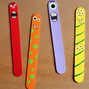 Fun and Easy Kids Crafts for All Ages - Explore, Imagine, and Create! AllFreeKidsCrafts Høstaktiviteter For Barn, Halloween Crafts For Kids To Make, Monster Men, Vika Papper, Diy Frühling, Diy Spring Crafts, Monster Craft, Halloween Crafts For Toddlers, Fröhliches Halloween