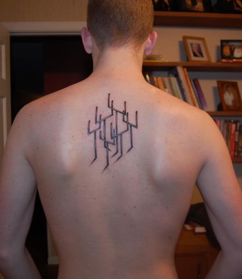 Muse tattoo Muse Tattoo Ideas, Symmetry Tattoo, Muse Tattoo, Origin Of Symmetry, Law Tattoo, Rad Tattoos, Rare Tattoos, Angry Feminist, Muse Band