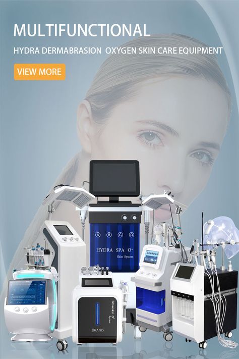 Different types of skin care machine #hydrafacial Hydrafacial Machine, Oxygen Facial Machine, Oxygen Facial, Hydra Facial, Types Of Skin, Dermatology, Facial Skin Care, Facial Skin, Beauty Care