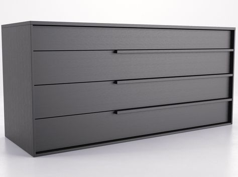 What do you call something that's modern, extremely well made and is just simply gorgeous? My mom would say Drawer Ideas Bedroom, Contemporary Dressers, Dresser Modern, Wooden Bedroom Furniture, Contemporary Dresser, Modern Chest Of Drawers, Furniture Casters, Bedroom Chest Of Drawers, Walnut Dresser