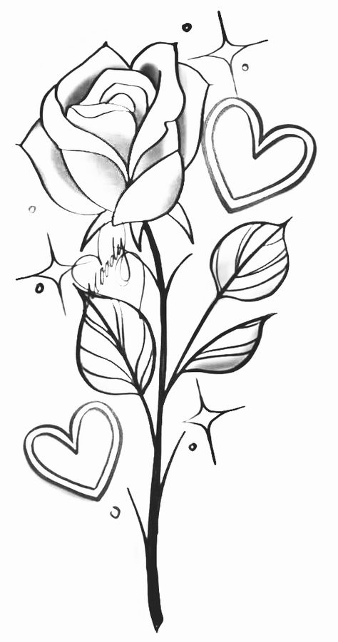 Rose Coloring Pages Free Printable, February Tattoo Ideas, Couples Coloring Pages, Simple Coloring Pages Aesthetic, Designs For Drawing, Word Tattoo Ideas, David Gonzalez, Rose Drawing Tattoo, Stitch Coloring Pages