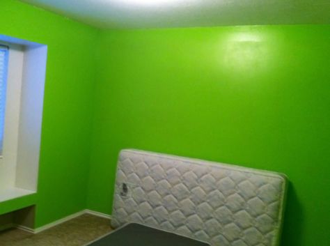 Lime Green Room Ideas, Lime Green Room Ideas Bedroom, Lime Green Room, Lime Green Bedroom, Lime Green Bedrooms, Decoration Dining Room, Budget Bedroom, Apartment Bedroom Decor, First House