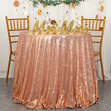 120" Rose Gold Sequin Tablecloth,Wholesale Wedding Beautiful Rose Gold Sequin Table Cloth/Overlay/Cover Champagne Sequin Tablecloth, Rose Gold Sequin Tablecloth, Sequin Table Cloth, Tablecloth Backdrop, Silver Tablecloth, Black And White Tablecloth, Gold Sequin Tablecloth, Black Party Decorations, Rose Gold Table