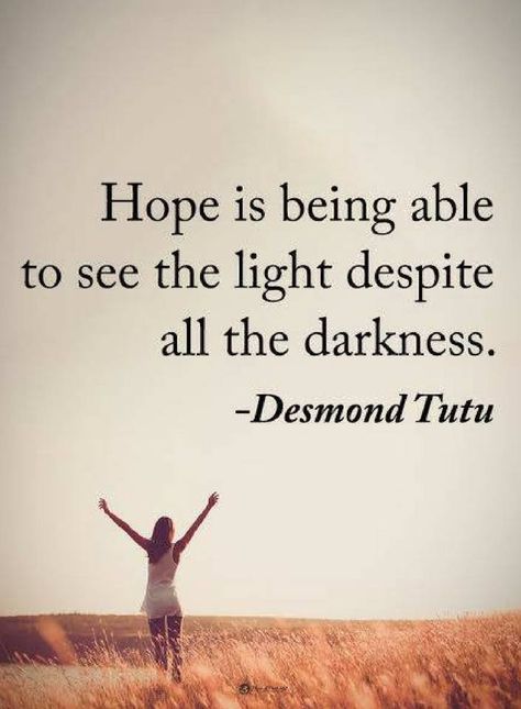 Desmond Tutu Quotes, Africa Quotes, Quotes Hope, Job Motivation, Desmond Tutu, Light Quotes, New Beginning Quotes, Hope Quotes, Words Worth