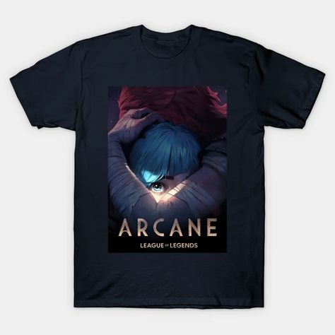 ZAUN #16 - Arcane - T-Shirt | TeePublic Holy Shirt, Phone Case Stickers, Kids Magnets, Kids Hoodie, Baseball Tshirts, Long Sweatshirt, Fitness Fashion, Crew Neck Sweatshirt, Shirt Designs