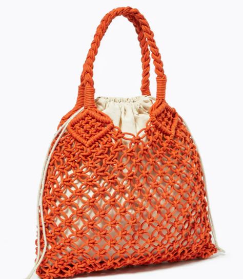 Fishnet Bag, Orange Macrame, Orange Color Combinations, Winter Fragrance, Girls Nightwear, Macrame Bag, String Bag, Canvas Pouch, Creating A Brand