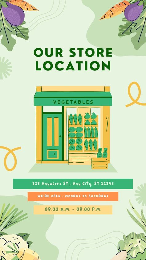 Templates Store Location Map Design, Location Instagram Story, Street Food Design, Font Combos, Create Your Story, Location Map, Map Design, Instagram Story Template, Story Template