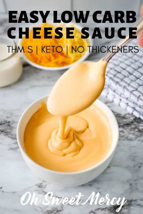 Cream Cheese Sauce For Veggies, Low Calorie Cheese Sauce, Healthy Cheese Sauce, Keto Cheese Sauce, Low Carb Cheese Sauce, Low Calorie Cheese, Atkins 40, Keto Apps, Keto Condiments