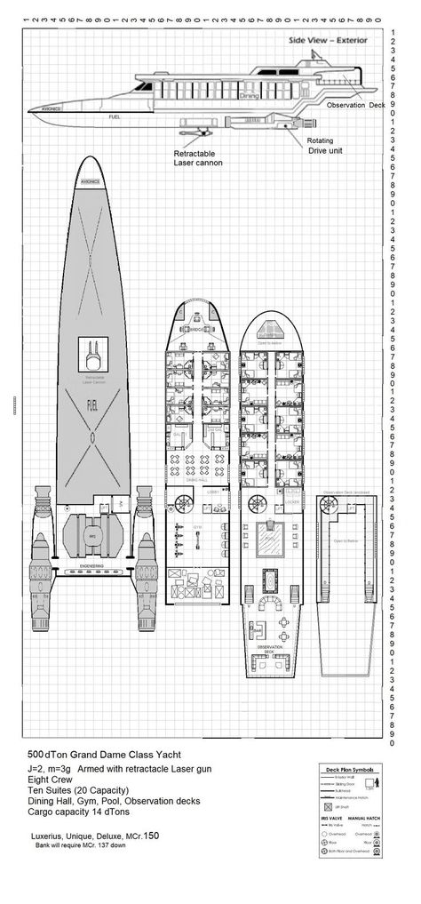 Grand Dame Class Module Design, Traveller Rpg, Space Engineers, Starship Concept, Star Wars Vehicles, Tabletop Rpg Maps, Plans Modern, Quantum Computer, Spaceship Design