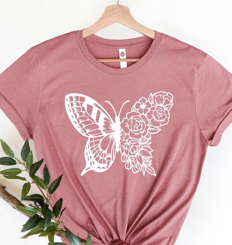 "Butterfly Shirt, Cute Butterfly Shirt, Butterfly Lovers Tee, T-Shirt With Butterfly, Animal Shirts, Women V-Neck Tee, Animation Movie WELCOME TO \"BesTeeShirts\" ! High quality and super soft, comfortable shirt. Made with top of the line vinyl and pressed with a professional grade heat press. All our simple color ones like White, Black, and Red are 100% Cotton. All our Heathered Colors are cotton/polyester blend and they are super comfy soft! SIZING AND COLORS Make sure you check our size-chart Butterfly Animal, Butterfly T Shirt, Butterfly Shirt, Butterfly Shirts, Butterfly Baby, Animation Movie, Cute Butterfly, Shirts Women, Animal Shirts