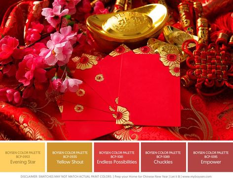 New Year Color Palette, Sensory Play, Around The Corner, Chinese New Year, Read More, Color Palette, Gift Wrapping, Gifts, Color