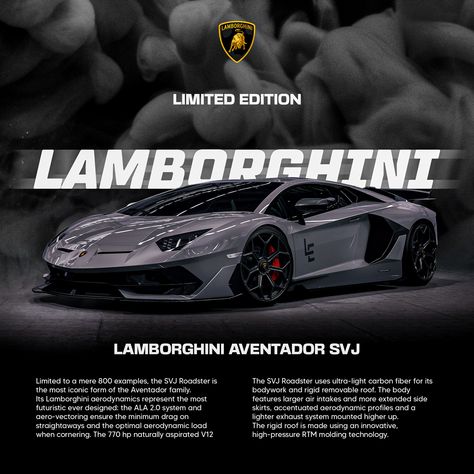 Diving into the world of speed and style with my latest creation: the Lamborghini Aventador SVJ concept poster. . . . . #graphicdesign #design #art #poster #graphicdesigner #illustration #branding #logo #designer #graphic #digitalart #photoshop #artwork #illustrator #creative #artist #graphics #typography #marketing #designinspiration #brand #adobe #digitalmarketing #typoster #posterdaily #posterunion #youaretypography #lamborgini Lamborghini Graphic Design, Porsche Iphone Wallpaper, Lamborghini Art, Lamborghini Poster, Lamborghini Svj, Latest Lamborghini, Black Car Wallpaper, Logo Designer Graphic, Wal Paper