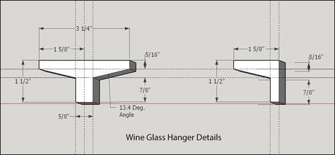 Wine Cabinet Diy, Diy Wine Glass Rack, Wine Glass Hanger, Hot Wine, Wine Glass Shelf, Hanging Wine Glass Rack, Wine Rack Plans, Wine Glass Storage, Hanging Wine Rack